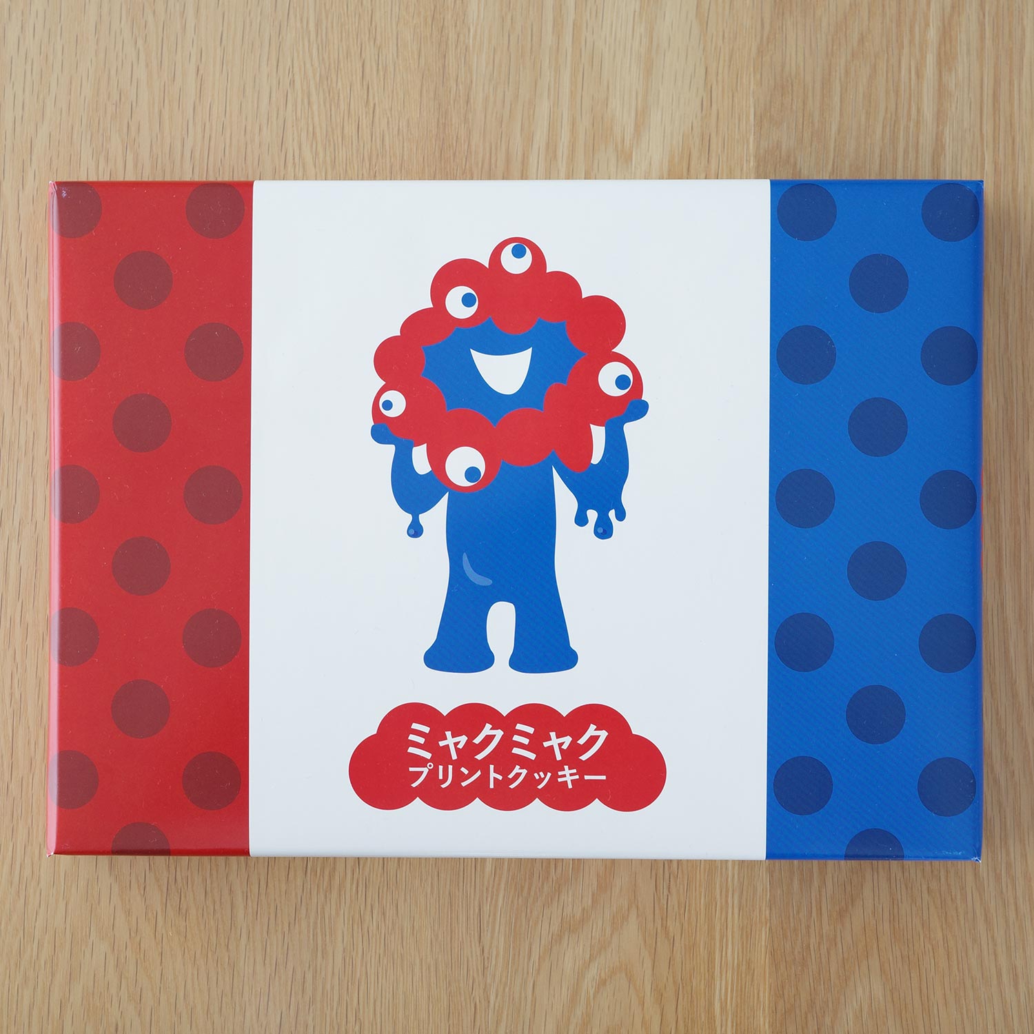 ミャクミャクプリントクッキー [ナガトヤ] | オシログ – お菓子の記録